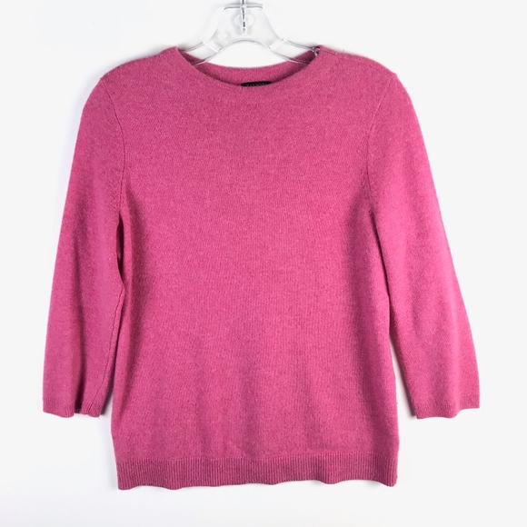 Talbots Sweaters - Talbots Cashmere 3/4 Sleeve Sweater PM #1662